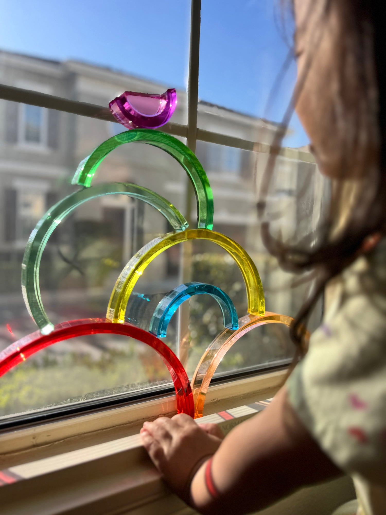Rainbow Stackers: 12 Ways to Play from 6 Months to Age 5