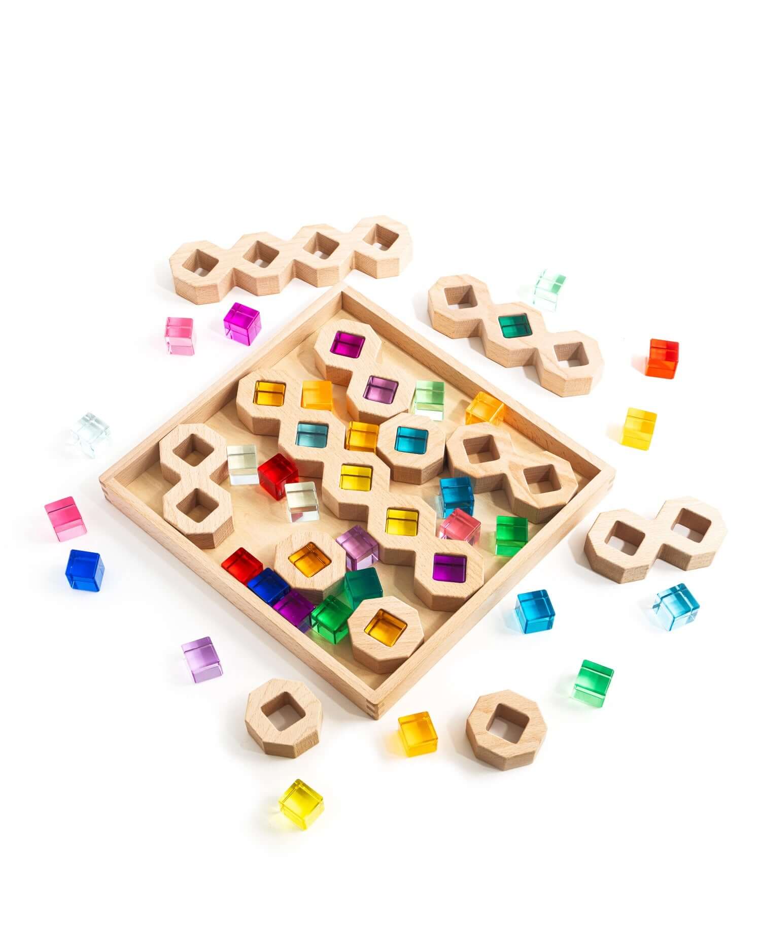 austin wooden stacking blocks toy