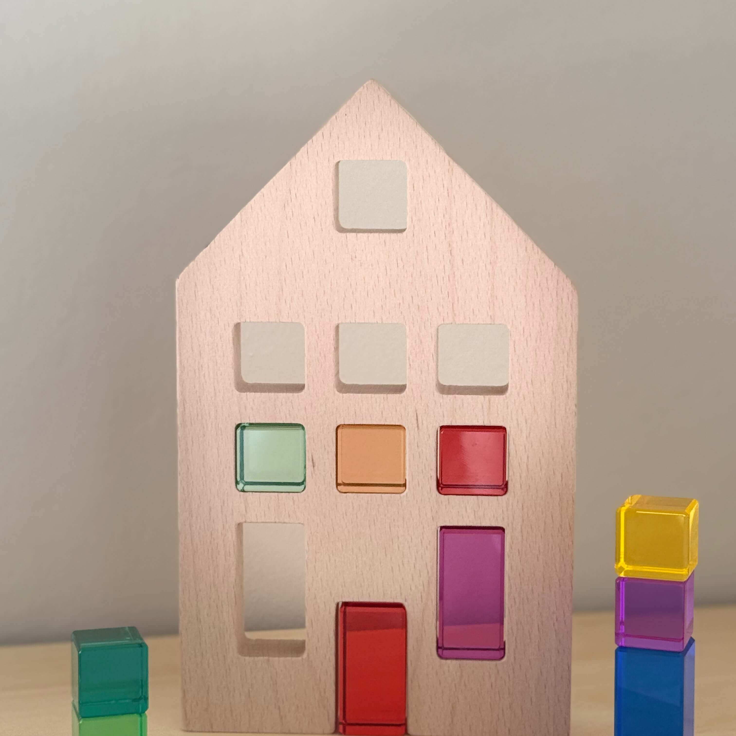 fine motor activity for kids using maison rue riley block set