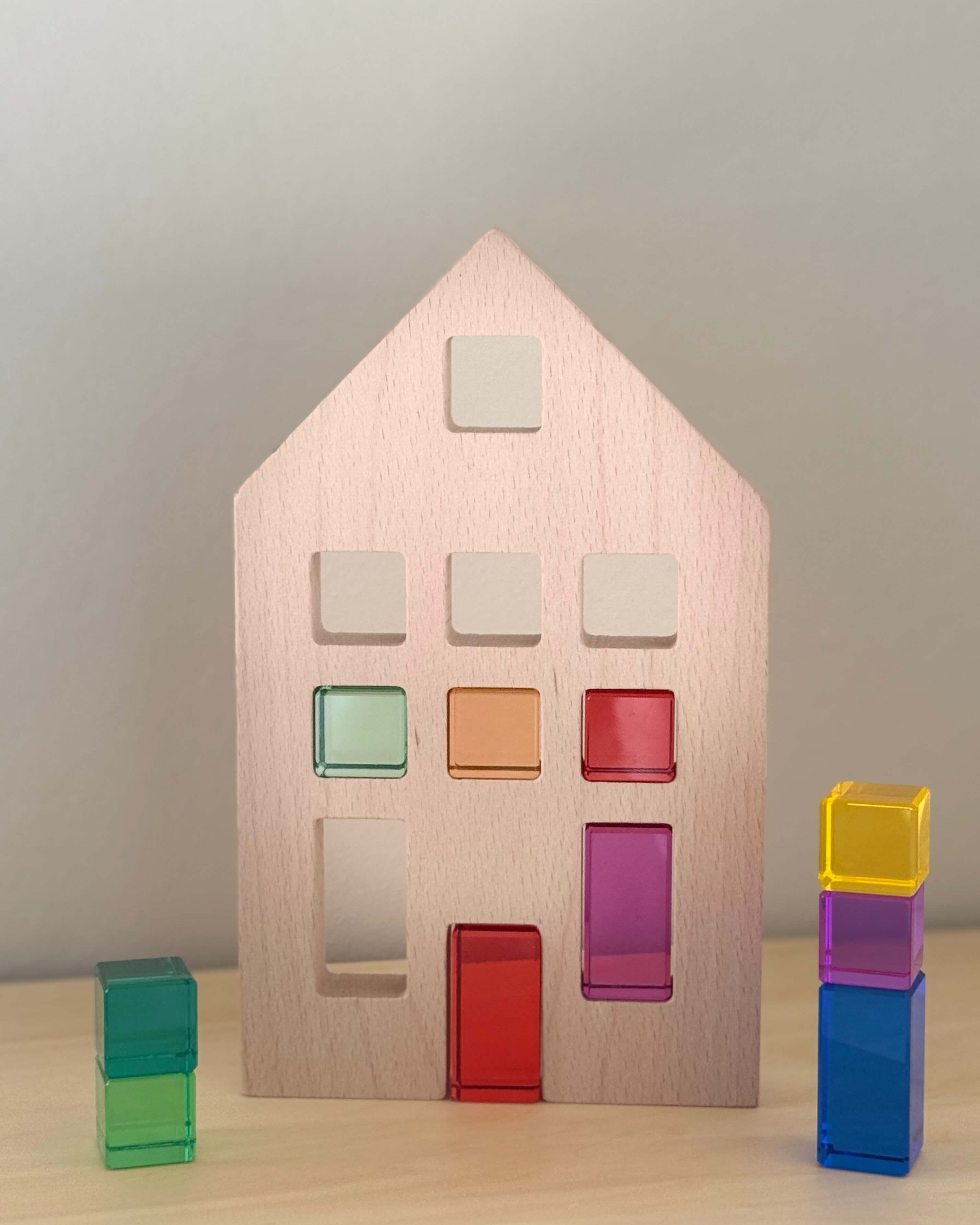 fine motor activity for kids using maison rue riley block set