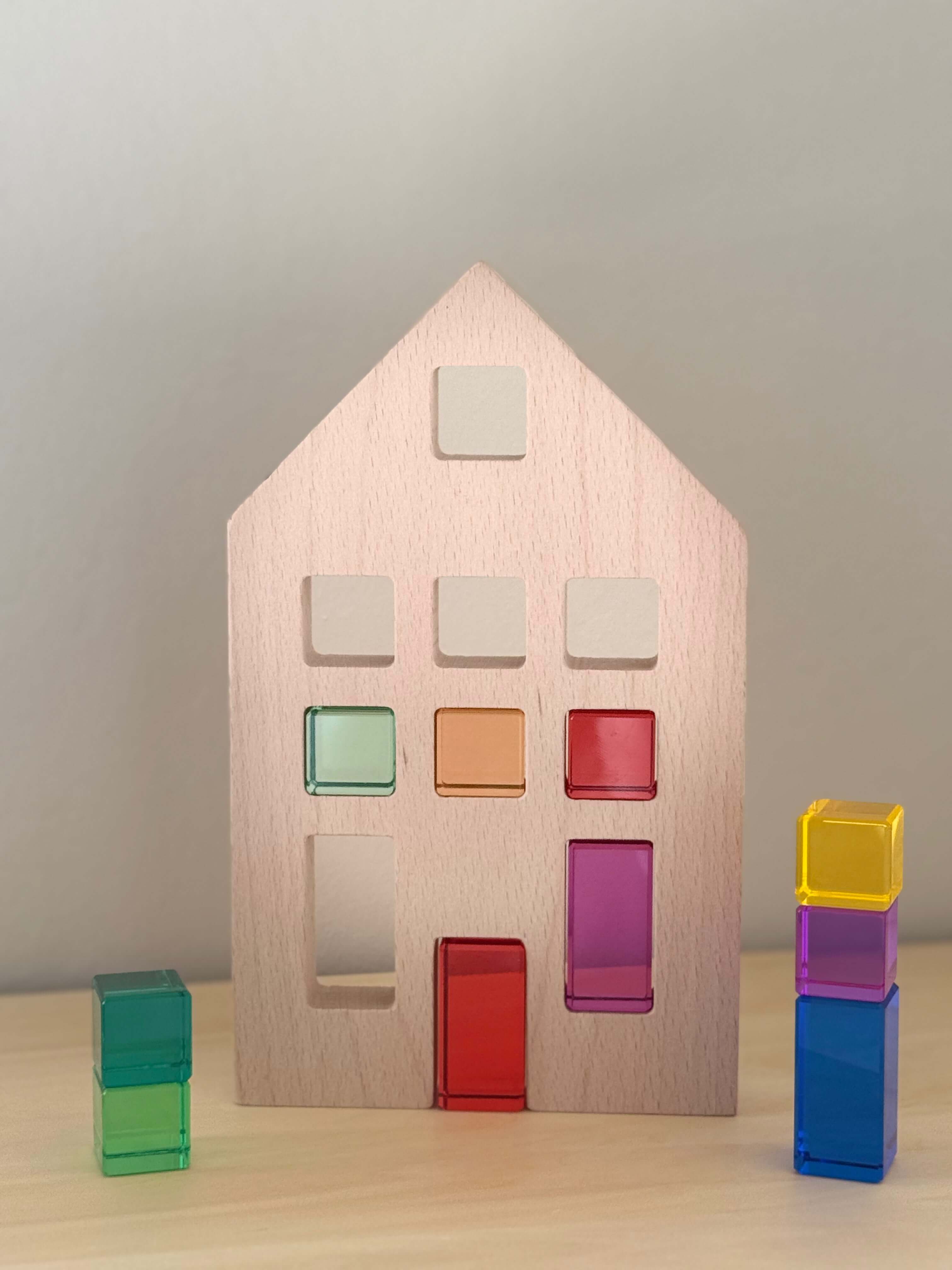 fine motor activity for kids using maison rue riley block set