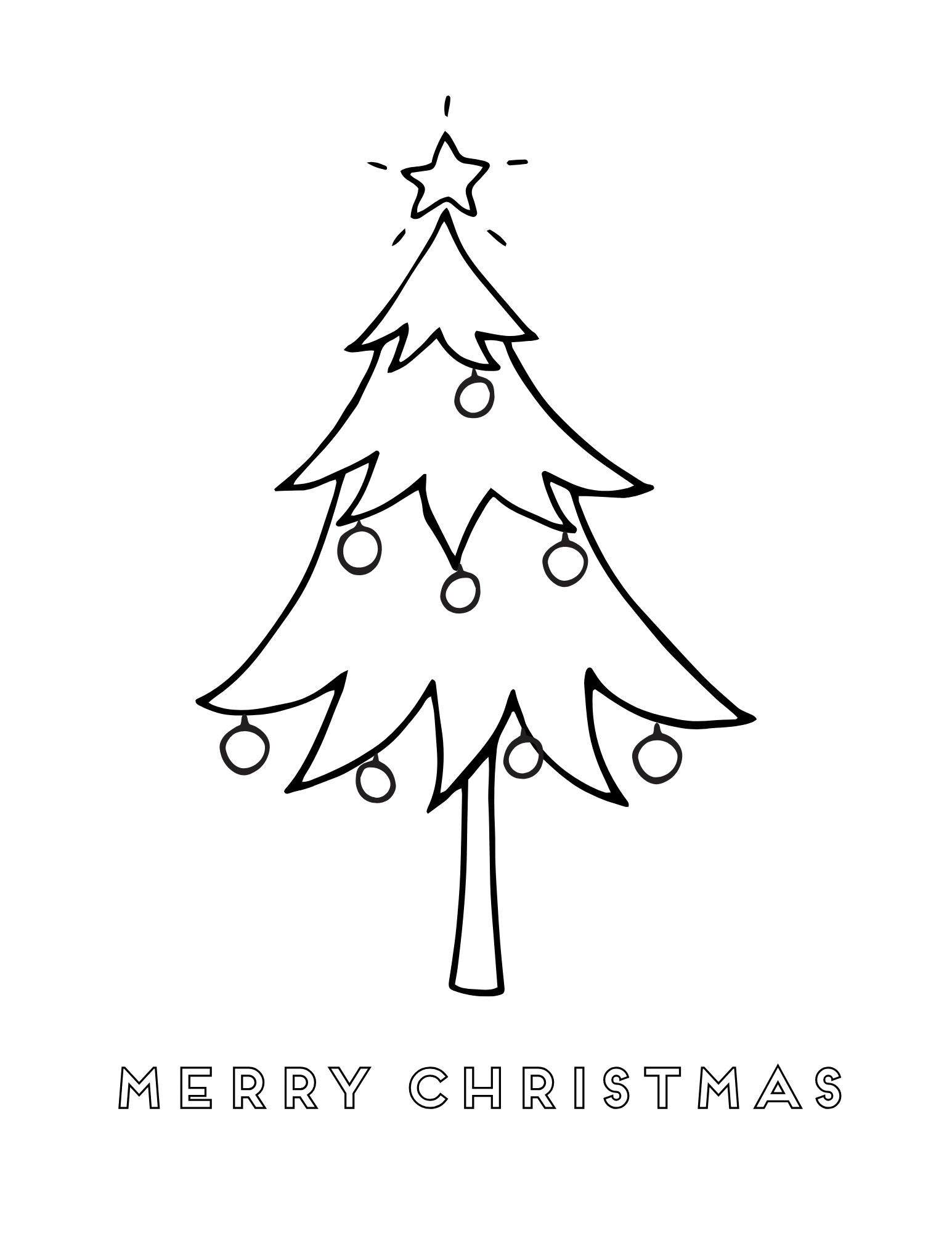 Free Christmas Coloring Book