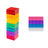 luminous play set for creative kids featuring colorful Illume Tower stacking blocks for creative kids.