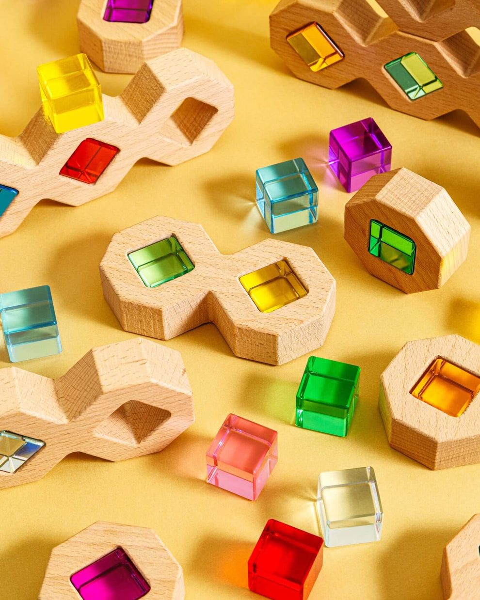 Stracko Blocks Wooden Stacking Blocks | Austin Blocks | Maison Rue