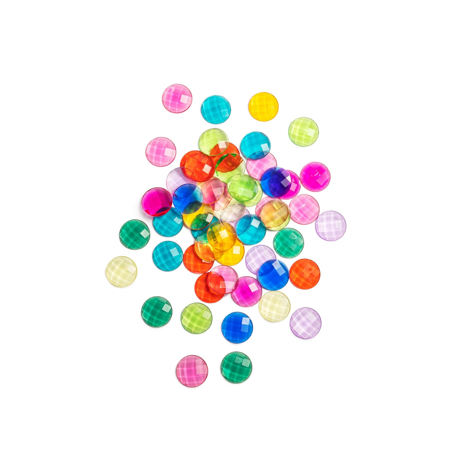 enchanted acrylic sensory gems for loose parts play