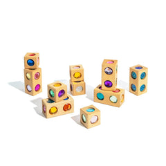 frankie wooden gem blocks building toy