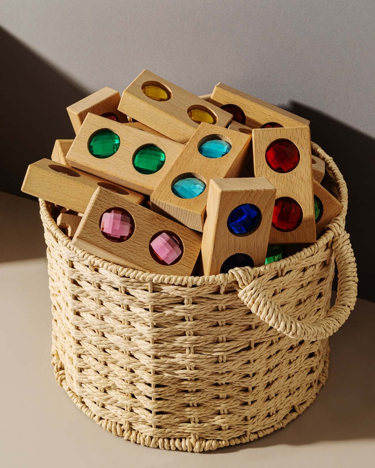 Montessori Wooden Toy Blocks by Maison Rue