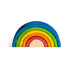 Small Wooden Rainbow made of vibrant, sustainable wood, featuring arches for stacking and imaginative play.