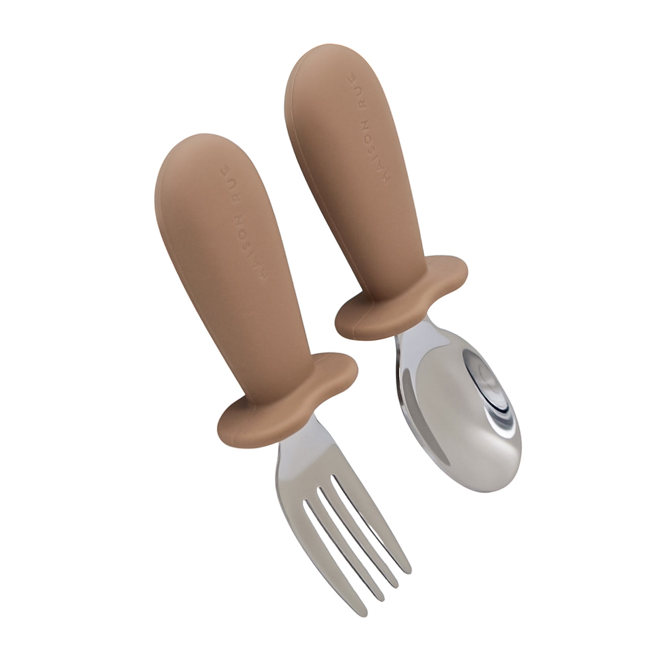 Otis Utensils Latte Color Front View