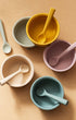 The Gaia Bowl & Bobbi Spoon Set in 5 Colors