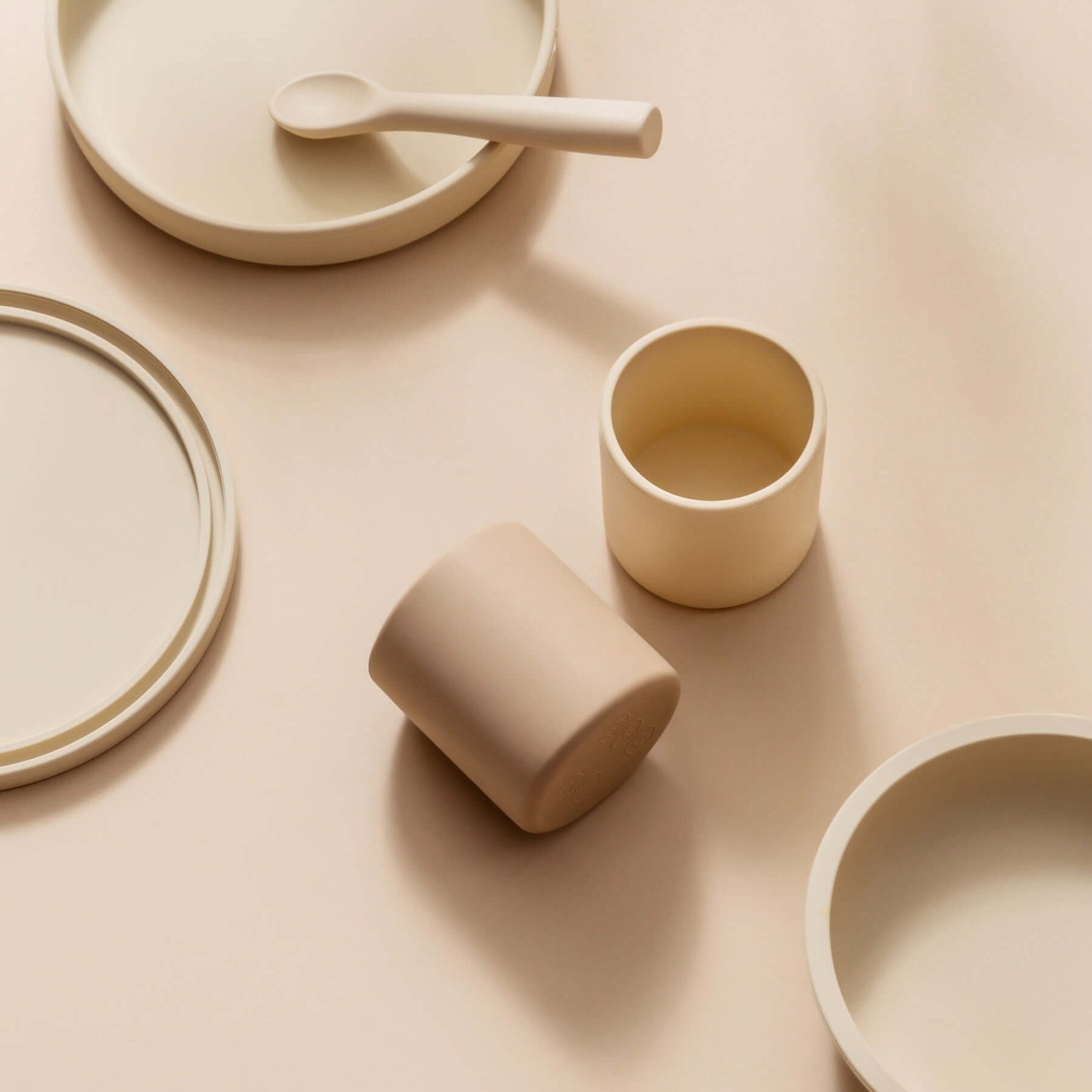 Bella Cup Latte and Oat colors 6oz Size 100% Food-Grade Silicone